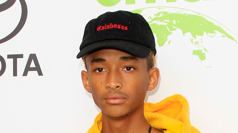 Jaden Smith in a black hat 