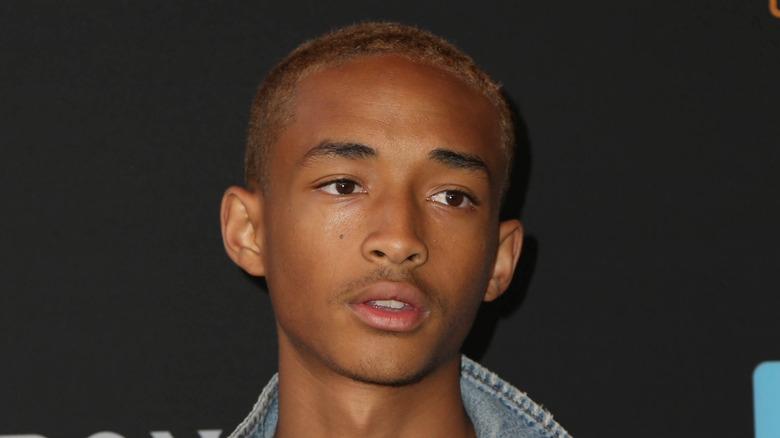 Jaden Smith poses 