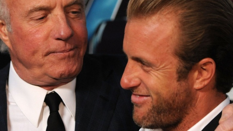 James Caan looking at Scott Caan 2011