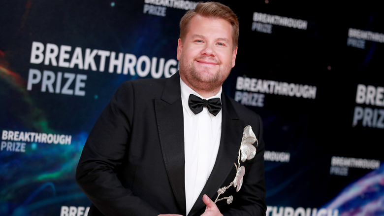 James Corden smiling