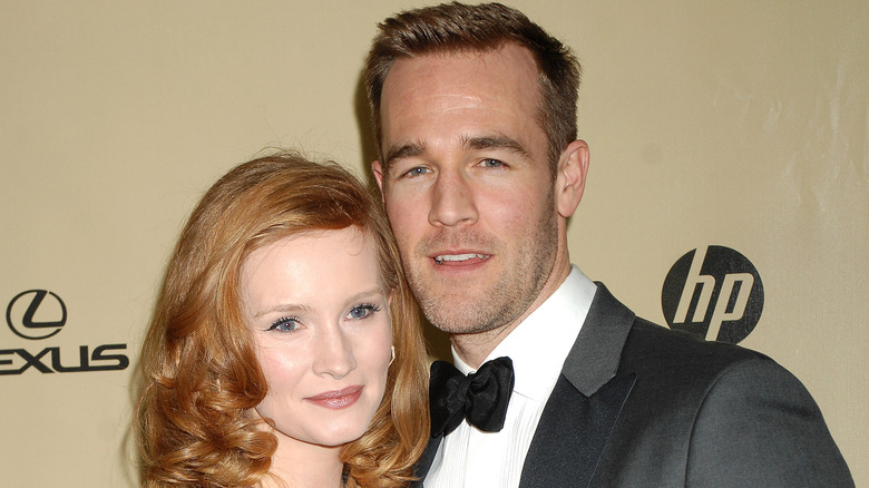 Kimberly Brook and James Van Der Beek