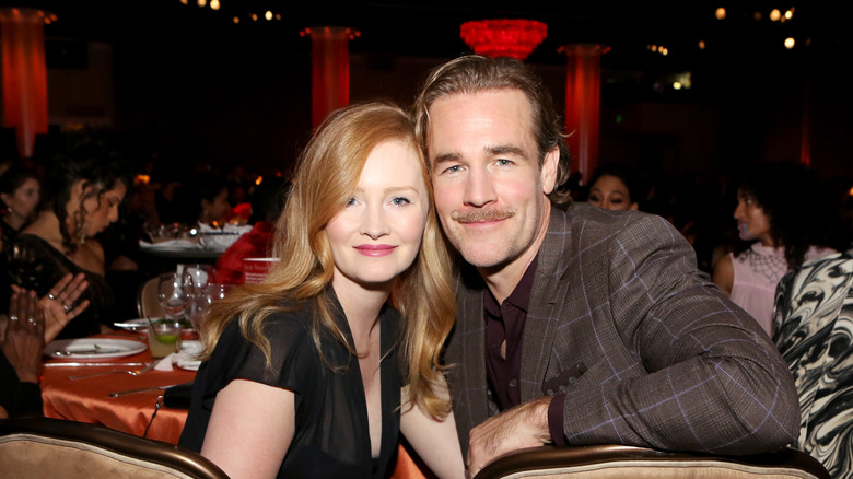 Kimberly Brook and James Van Der Beek