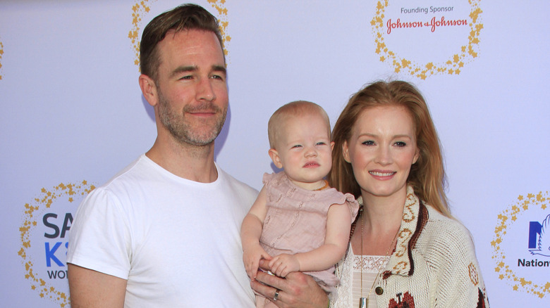 James Van Der Beek and family