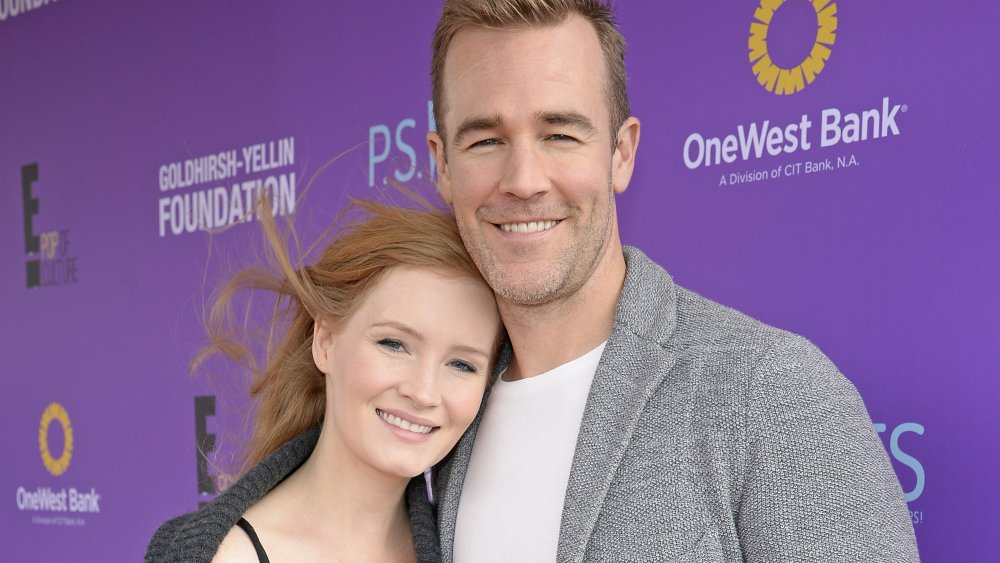 Kimberly Van Der Beek and James Van Der Beek at Express Yourself 2015