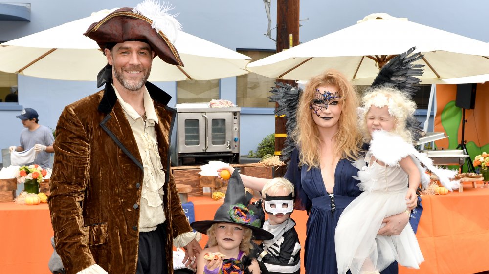 The Van Der Beek family at the First-Ever GOOD+ Foundation Halloween Bash in 2016