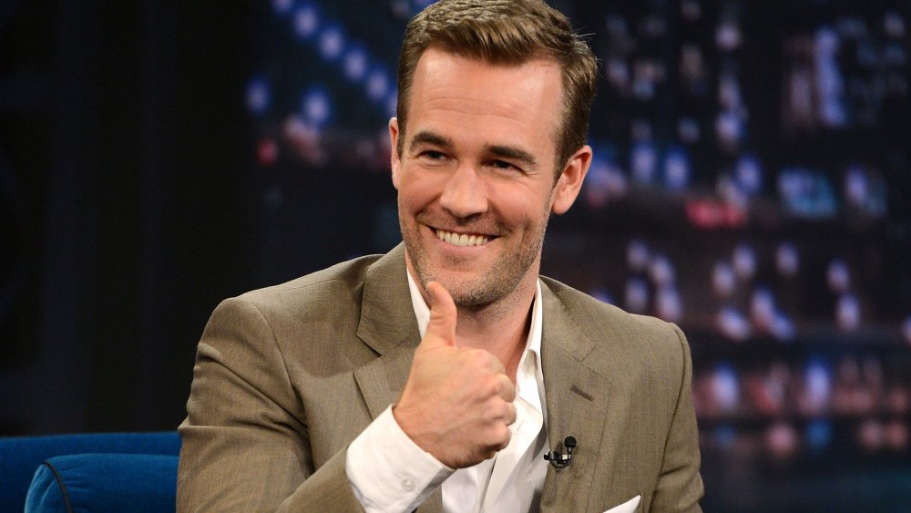 James Van Der Beek on Late Night with Jimmy Fallon in 2012