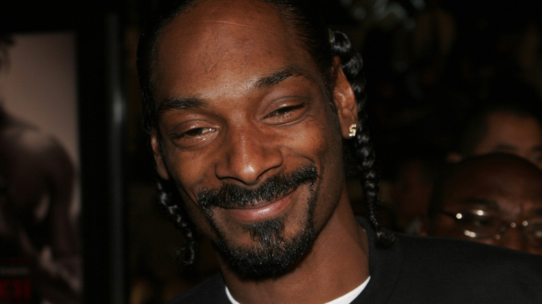 Snoop Dogg smiling