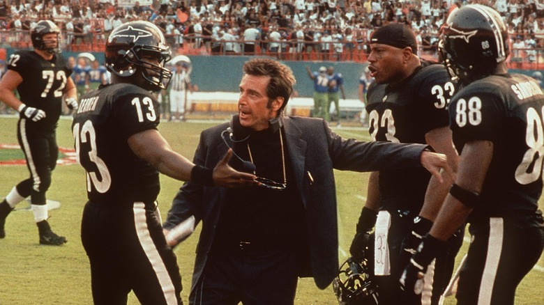 Jamie Foxx, Al Pacino, LL Cool J in "Any Given Sunday"