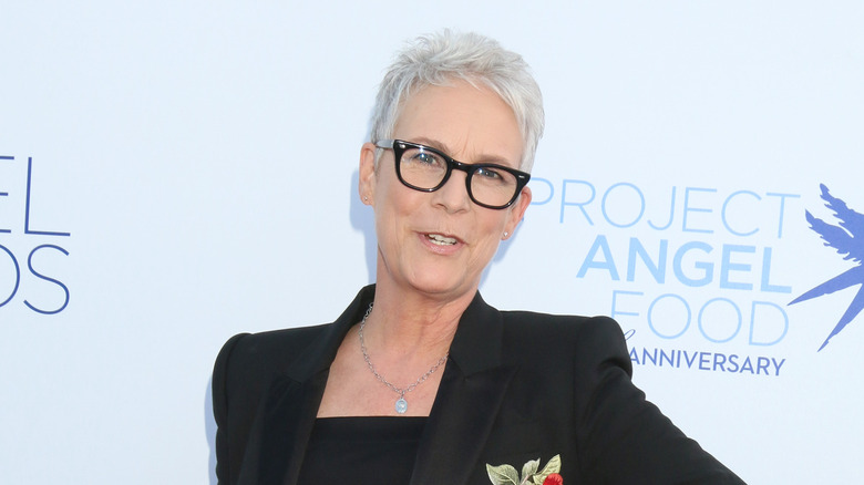 Jamie Lee Curtis red carpet 