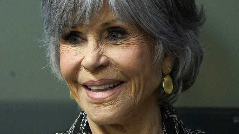 Jane Fonda smiling