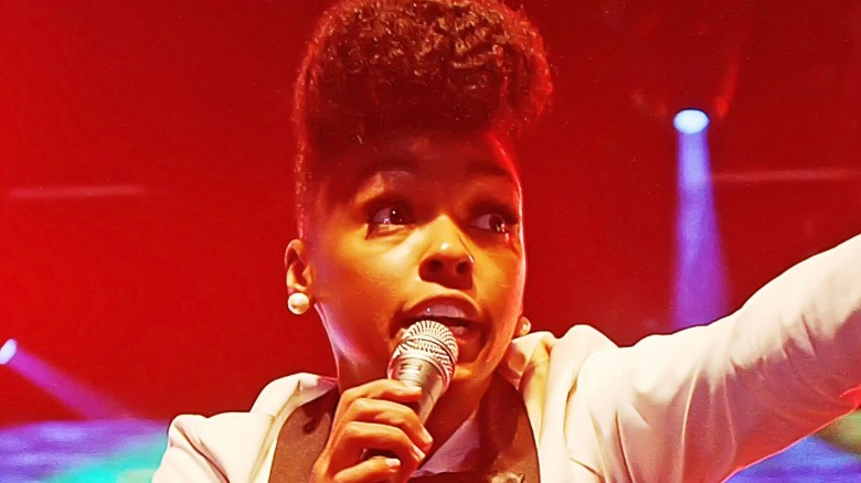 Janelle Monáe singing