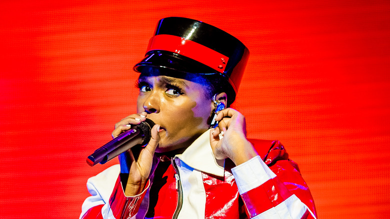 Janelle Monae performing