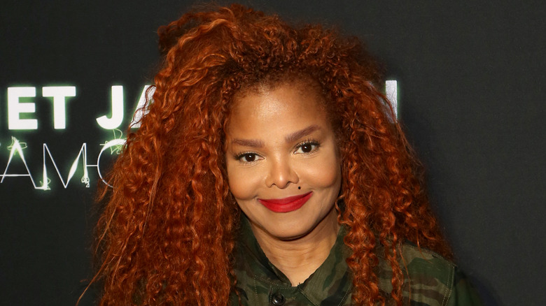 Janet Jackson smiling