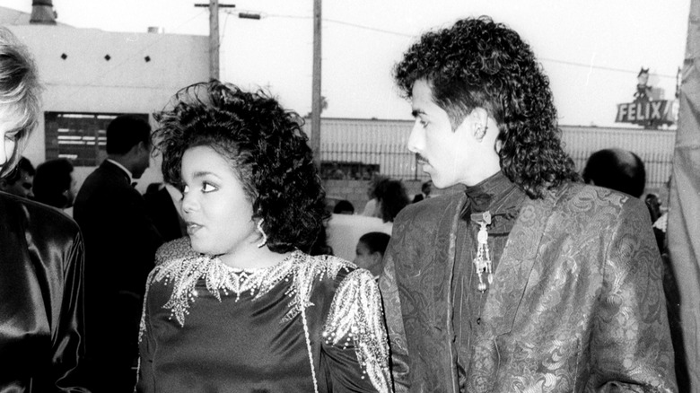 Janet Jackson and Rene Elizondo Jr. at an event