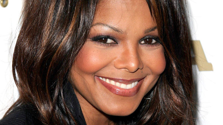 Janet Jackson smiling