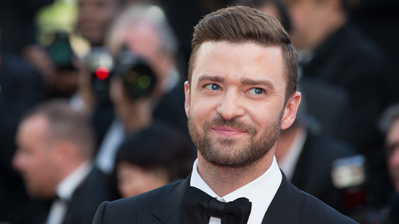 Justin Timberlake smiling