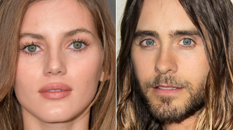 Valery Kaufman, Jared Leto with parted lips