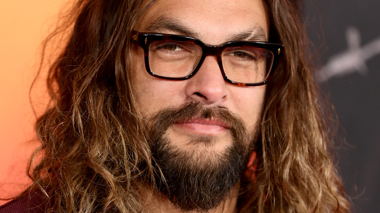 Jason Momoa at a premiere 