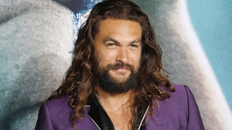 Jason Momoa posing