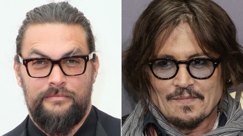 Jason Momoa Johnny Depp 