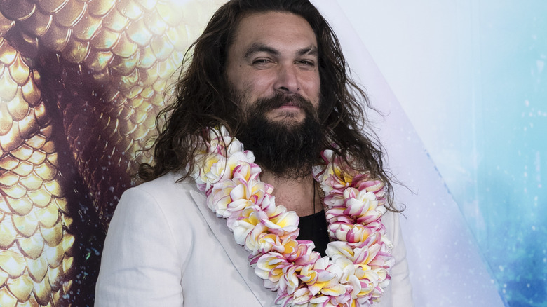 Jason Momoa attends the Aquaman Sydney Fan Event 