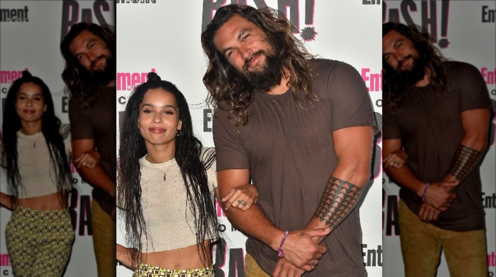 Jason Momoa and Lisa Bonet