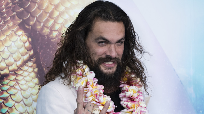 Jason Momoa at the 2018 'Aquaman' premiere