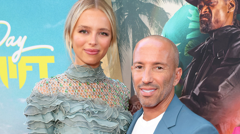 Jason Oppenheim and Marie-Lou Nurk at the "Day Shift" premiere