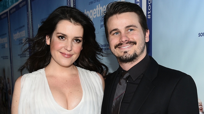 Melanie Lynskey and Jason Ritter "Togetherness" premiere