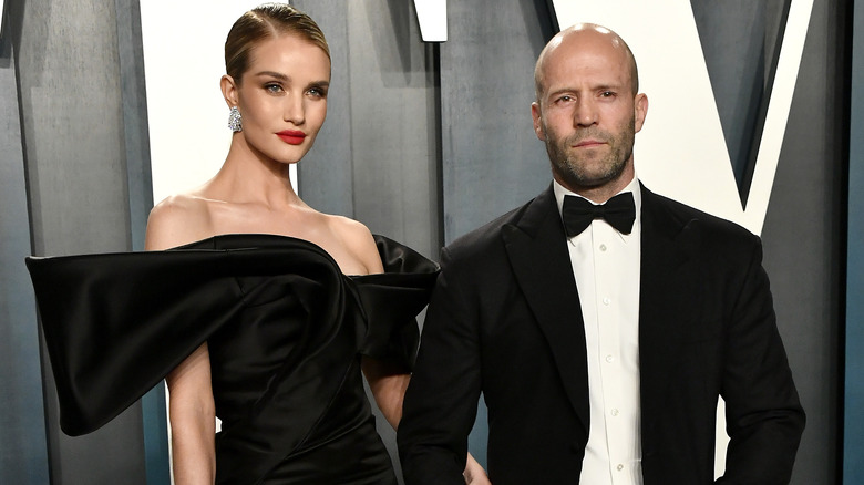 Rosie Huntington-Whiteley and Jason Statham in 2020