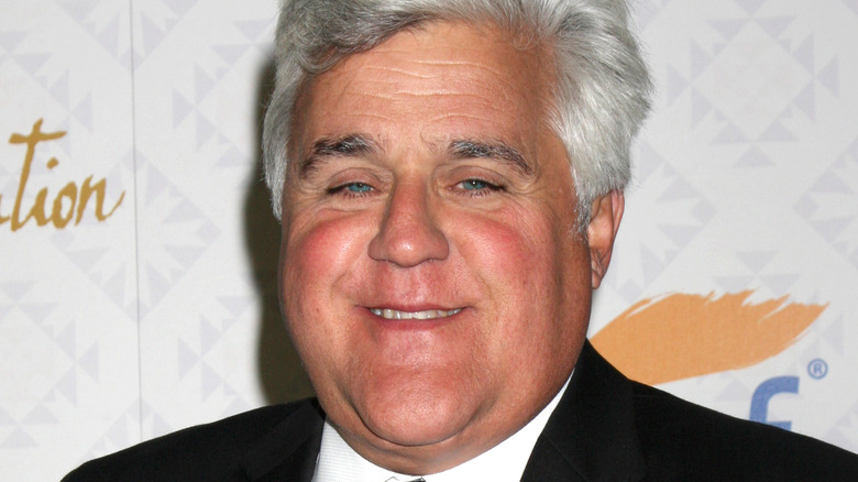 Jay Leno black suit