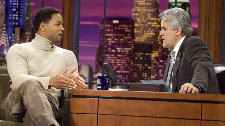 Will Smith on "The Tonight Show with Jay Leno" in 2002