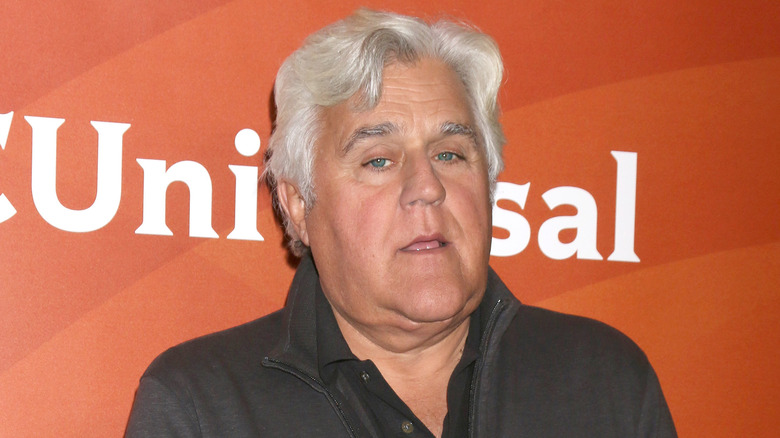 Jay Leno on the red carpet