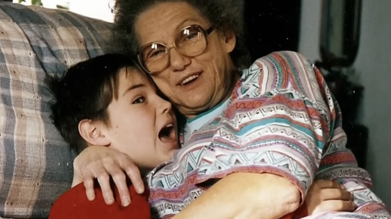 JD Vance and his grandmother hugging