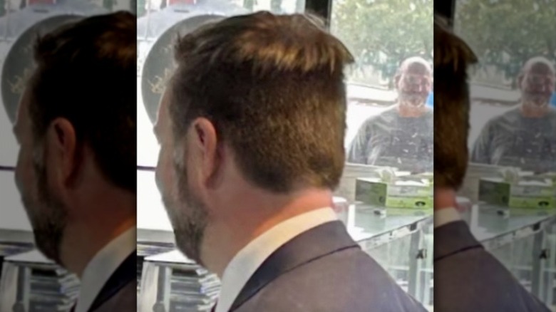 JD Vance's strange hair