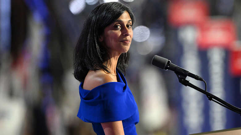 Usha Vance speaking at the 2024 RNC