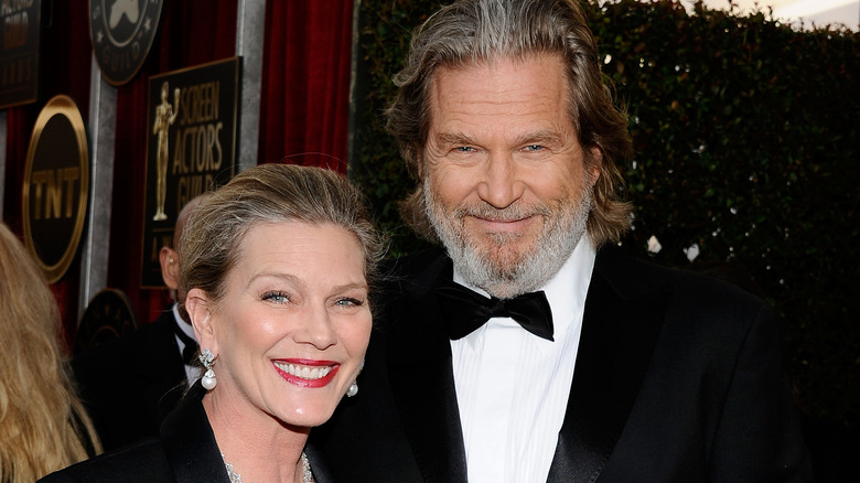 Jeff Bridges and Susan Geston in 2011.