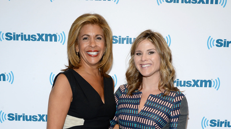 Jenna Bush Hager and Hoda Kotb red carpet 