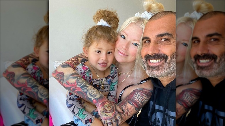 Jenna Jameson, Lior Bitton and their daughter Batel