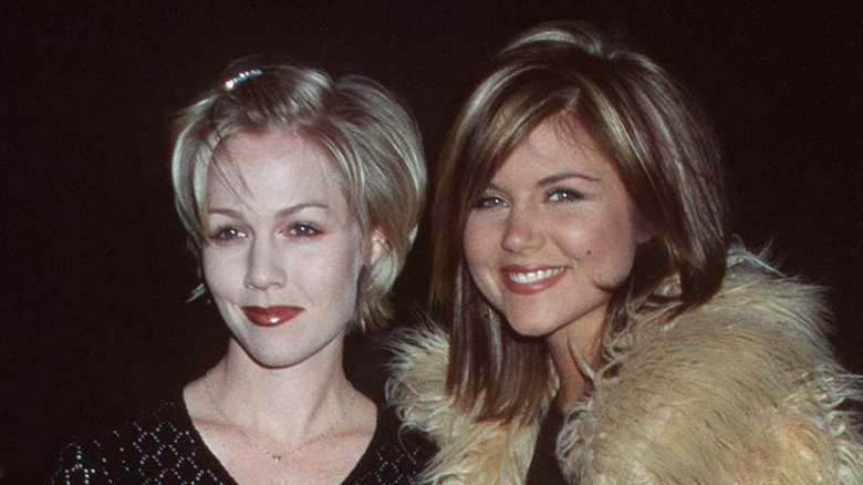 Jennie Garth with Tiffani Thiessen