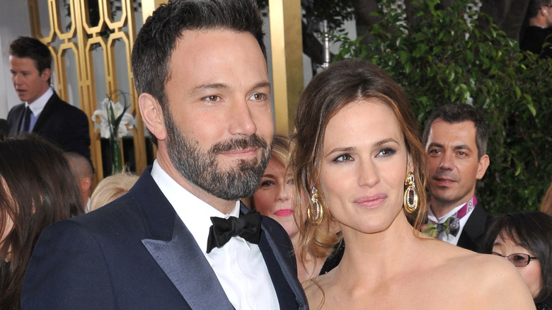 Ben Affleck, Jennifer Garner smiling