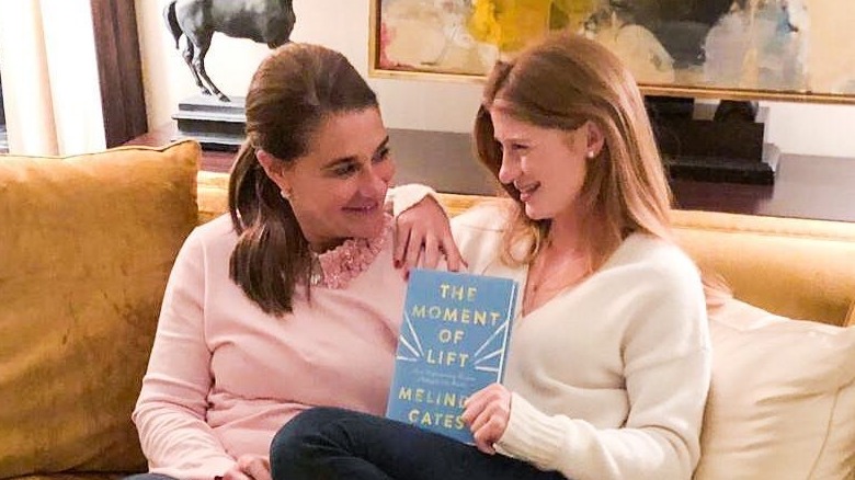 Jennifer Gates Instagram photo with Melinda Gates for Mother's Day 2020