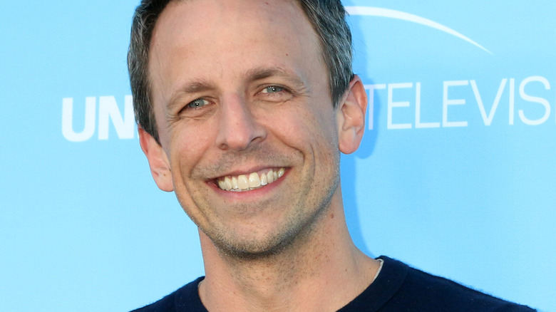 seth meyers smiling