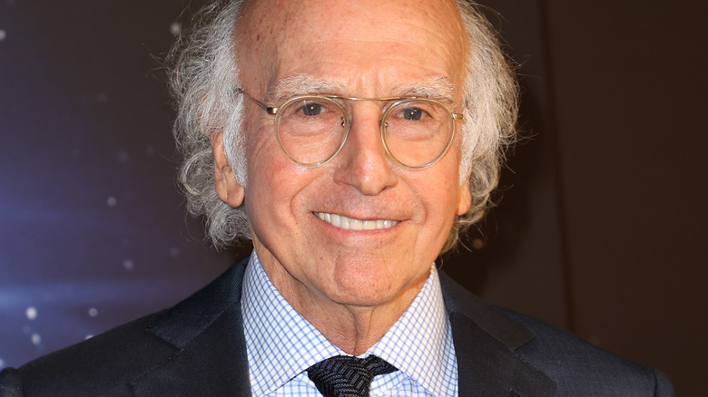 Larry David posing