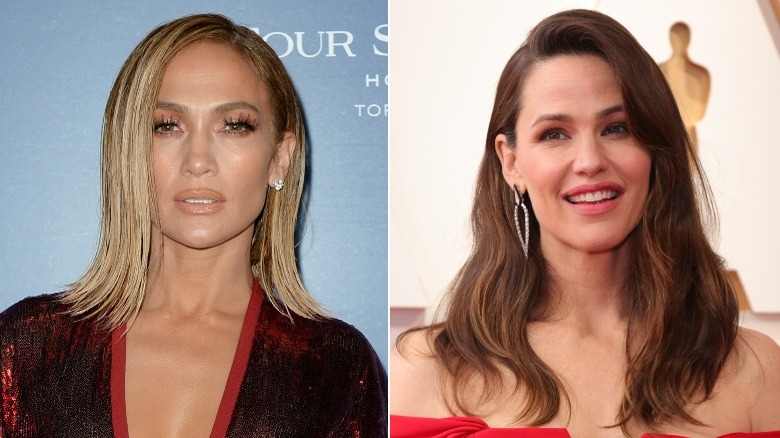 Jennifer Lopez and Jennifer Garner side by side