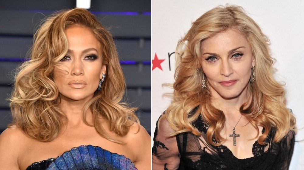 Jennifer Lopez and Madonna 