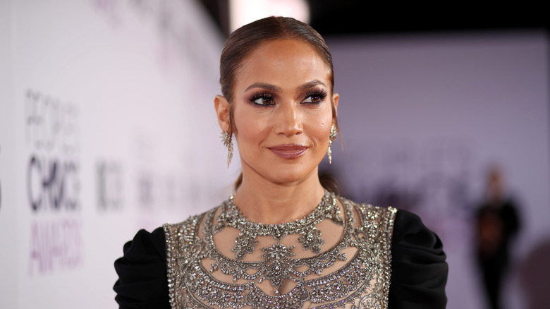 Jennifer Lopez on red carpet