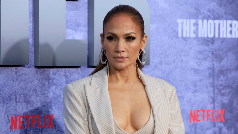 Jennifer Lopez on red carpet