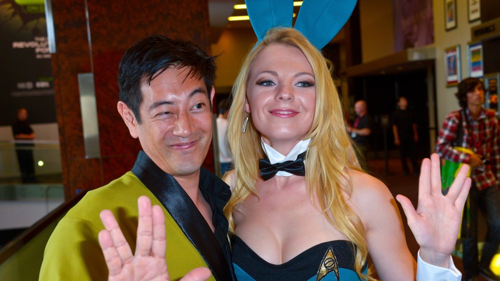 Grant Imahara and Jennifer Newman 