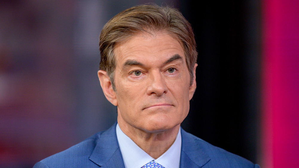 Dr. Oz grimacing on national television